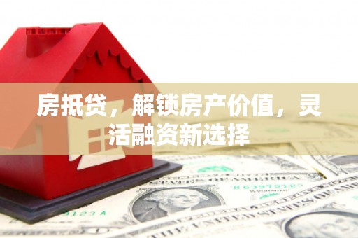 彭泽房抵贷，解锁房产价值，灵活融资新选择