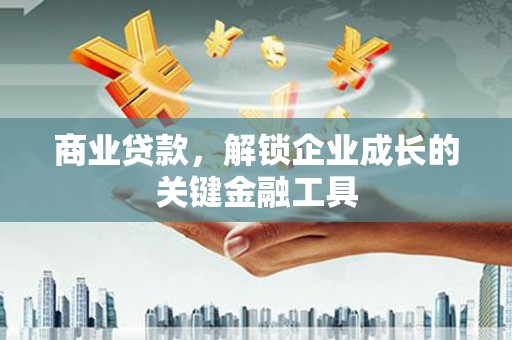 彭泽商业贷款，解锁企业成长的关键金融工具