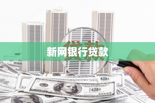 彭泽新网银行贷款