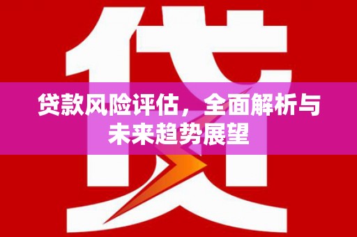 彭泽贷款风险评估，全面解析与未来趋势展望