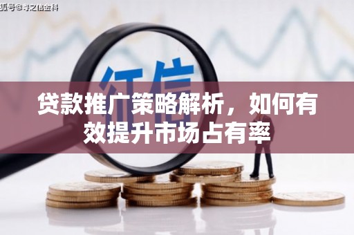 彭泽贷款推广策略解析，如何有效提升市场占有率