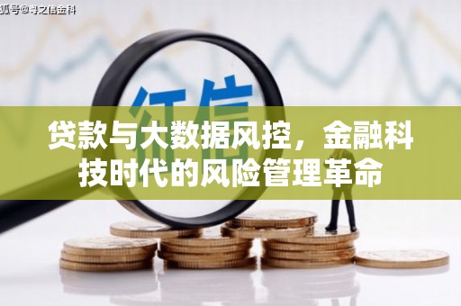 彭泽贷款与大数据风控，金融科技时代的风险管理革命