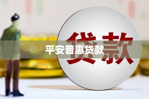 彭泽平安普惠贷款