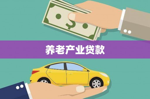 彭泽养老产业贷款