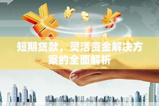 彭泽短期贷款，灵活资金解决方案的全面解析