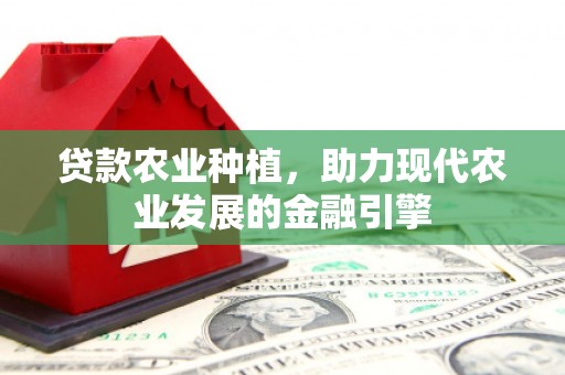 彭泽贷款农业种植，助力现代农业发展的金融引擎