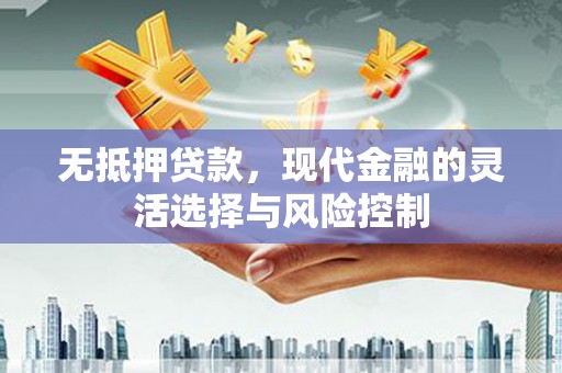 彭泽无抵押贷款，现代金融的灵活选择与风险控制
