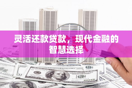 彭泽灵活还款贷款，现代金融的智慧选择