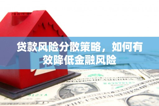 彭泽贷款风险分散策略，如何有效降低金融风险