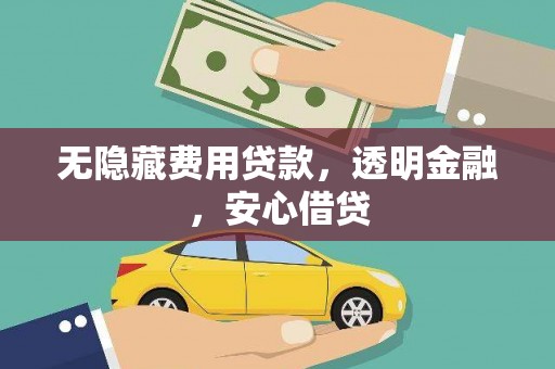 彭泽无隐藏费用贷款，透明金融，安心借贷
