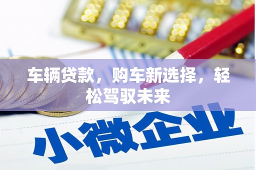 彭泽车辆贷款，购车新选择，轻松驾驭未来