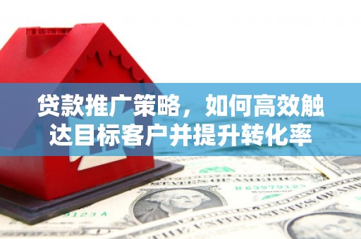 彭泽贷款推广策略，如何高效触达目标客户并提升转化率