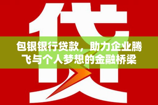 彭泽包银银行贷款，助力企业腾飞与个人梦想的金融桥梁