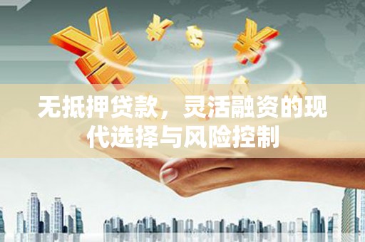 彭泽无抵押贷款，灵活融资的现代选择与风险控制