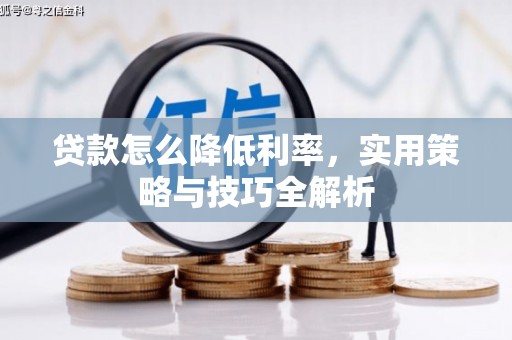 彭泽贷款怎么降低利率，实用策略与技巧全解析
