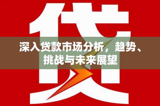 彭泽深入贷款市场分析，趋势、挑战与未来展望