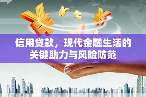 彭泽信用贷款，现代金融生活的关键助力与风险防范
