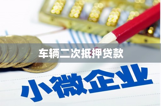 彭泽车辆二次抵押贷款