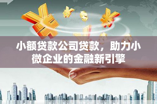 彭泽小额贷款公司贷款，助力小微企业的金融新引擎