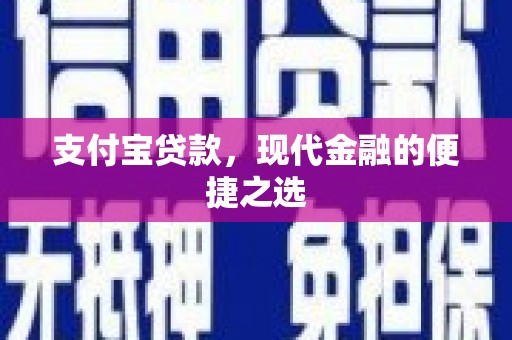 彭泽支付宝贷款，现代金融的便捷之选