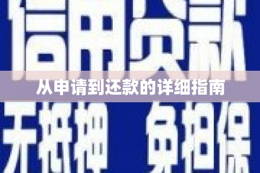 彭泽从申请到还款的详细指南